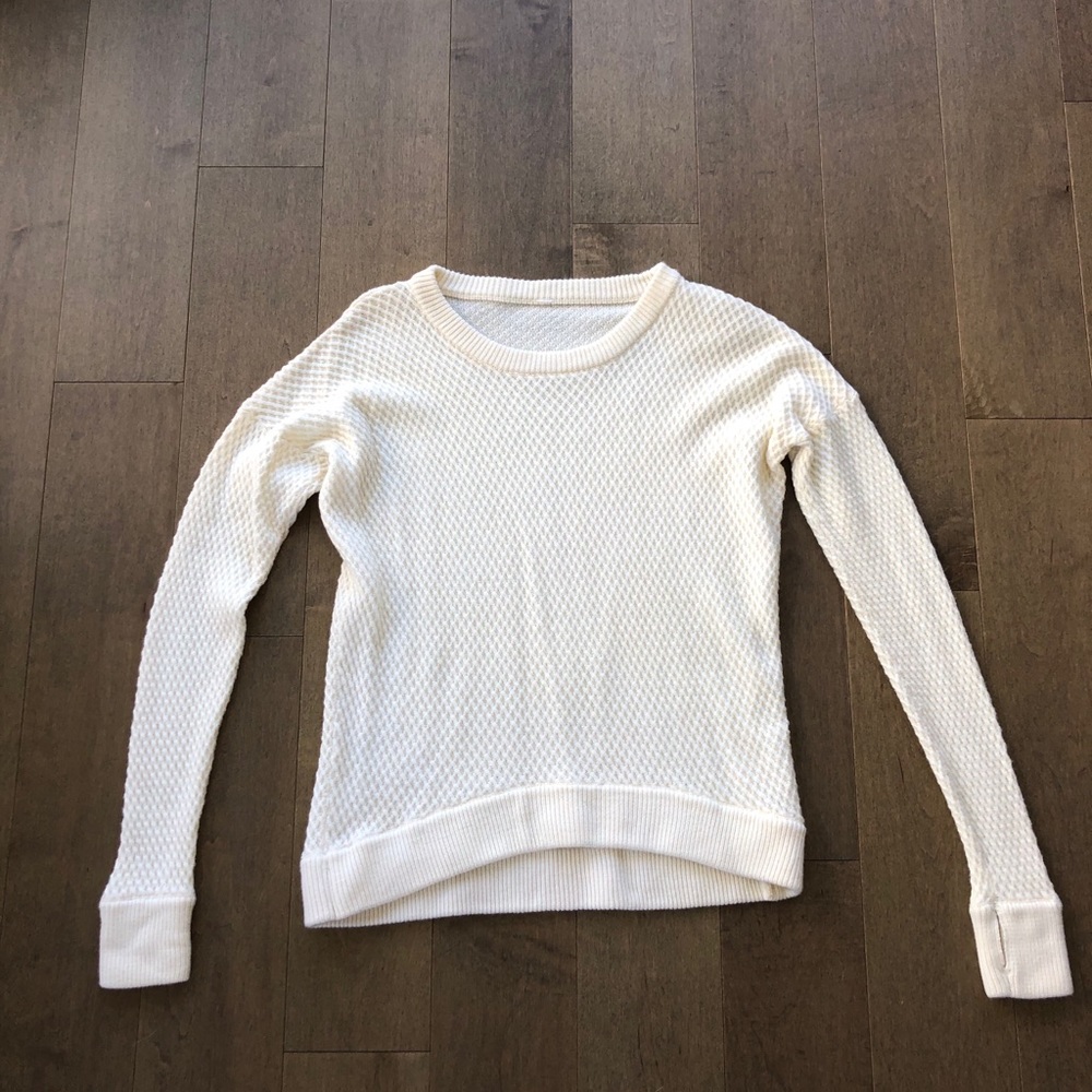 LULULEMON Cream Sweater